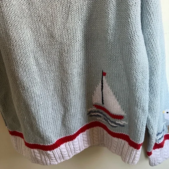 Vintage Orvis Seaside Knit Sweater - Picture 5 of 11